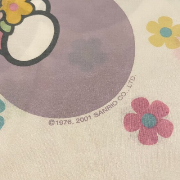 Vintage 2001 Hello Kitty Pillowcase 29 x 20 Inch - Picture 3 of 16